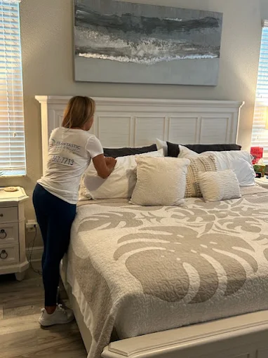Frantastic Cleaning residential bedroom